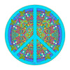 Peace Sign Birds Mandala 1