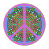 Peace Sign Birds Mandala 2