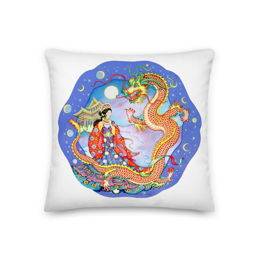 Dragon Maiden Premium Pillow