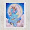 Butterfly Angel Throw Blanket