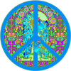 Peace Sign Peacock 1