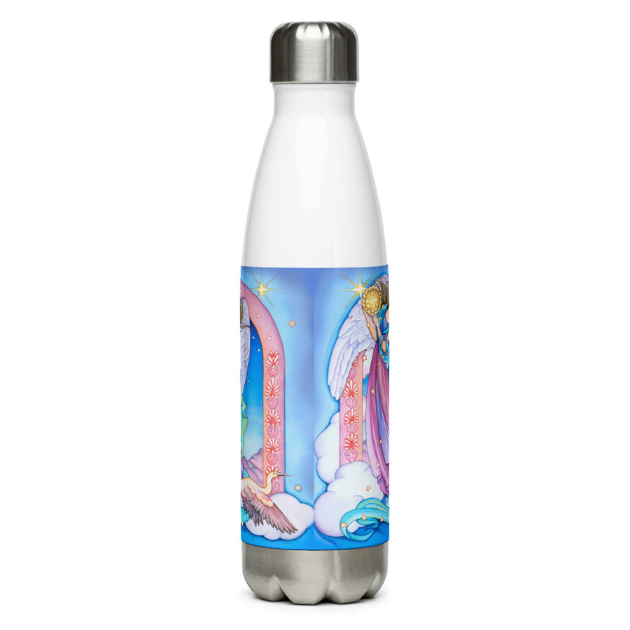 Angel of Abundance Stainless Steel Water Bottle