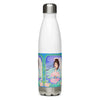 Angel with Lotus Stainless Steel Water Bottle