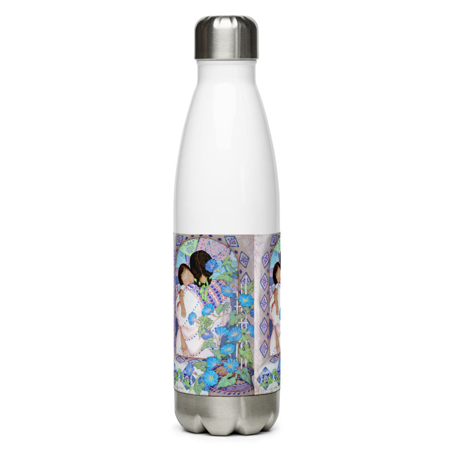 Morning Glory Stainless Steel Water Bottle
