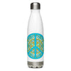 Peace Sign Snowflakes 1 Stainless Steel Water Bottle