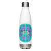 Peace Sign Snowflakes 3 Stainless Steel Water Bottle