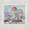Protea and Still Life Throw Blanket