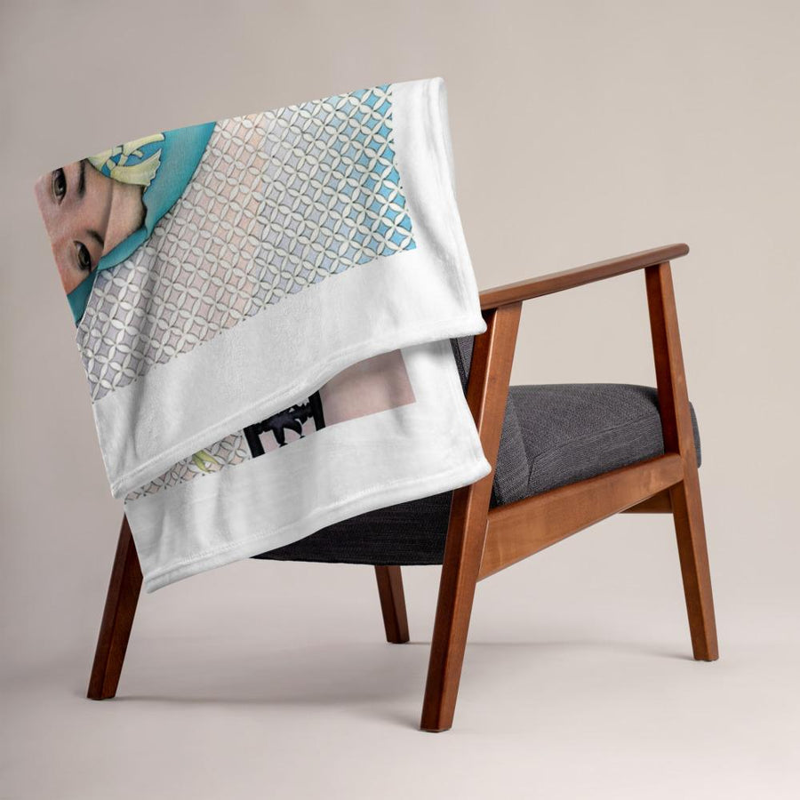 Protea and Still Life Throw Blanket