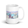 Parasols White glossy mug