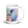 Navajo Woman White glossy mug